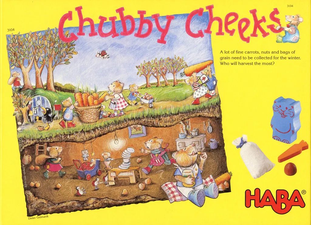 ボードゲーム Chubby Cheeks -最速出荷