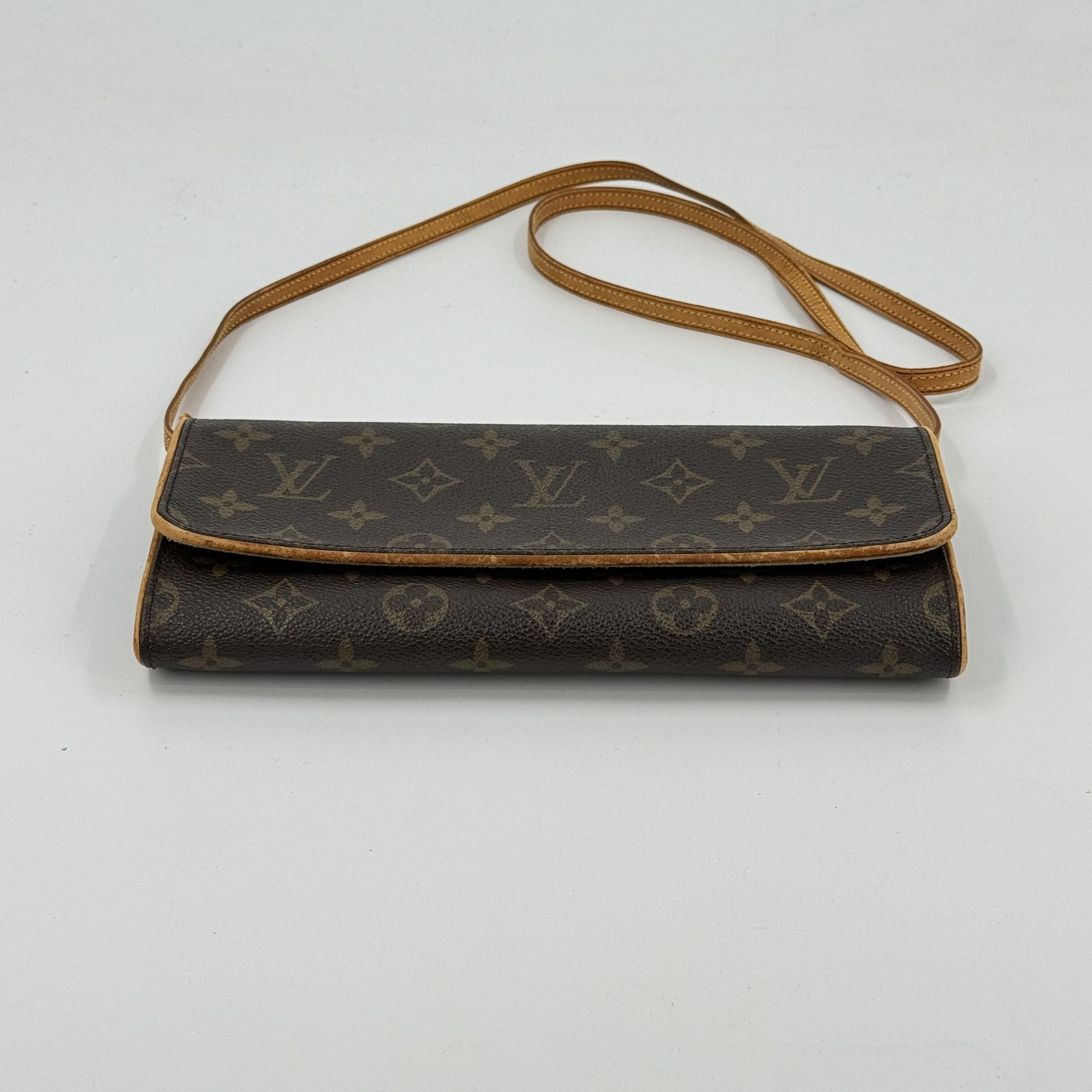 LOUIS VUITTON モノグラム ポシェットツインGM ショルダーバッグ 