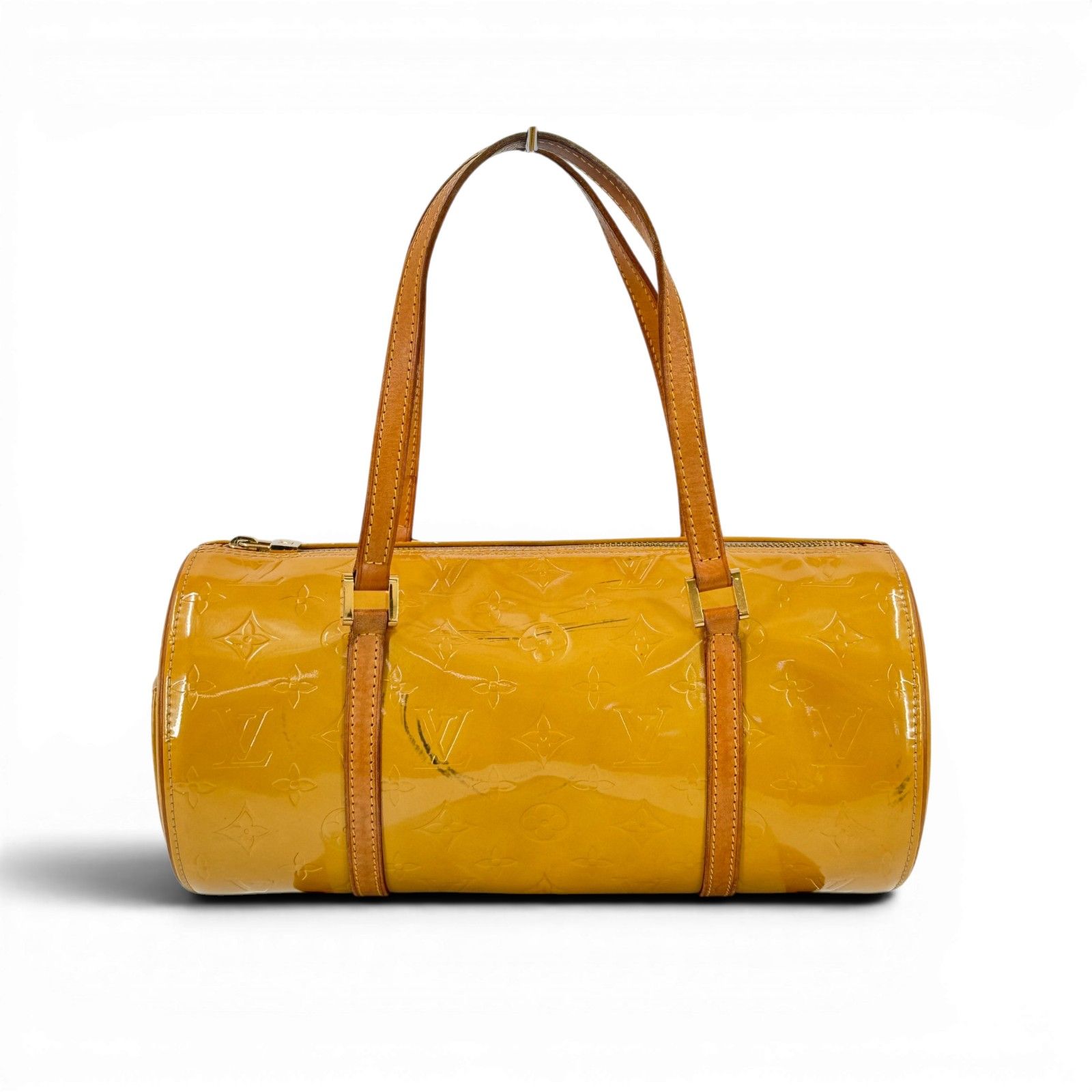 LOUIS VUITTON ベッドフォード モノグラム・ヴェルニ イエロー