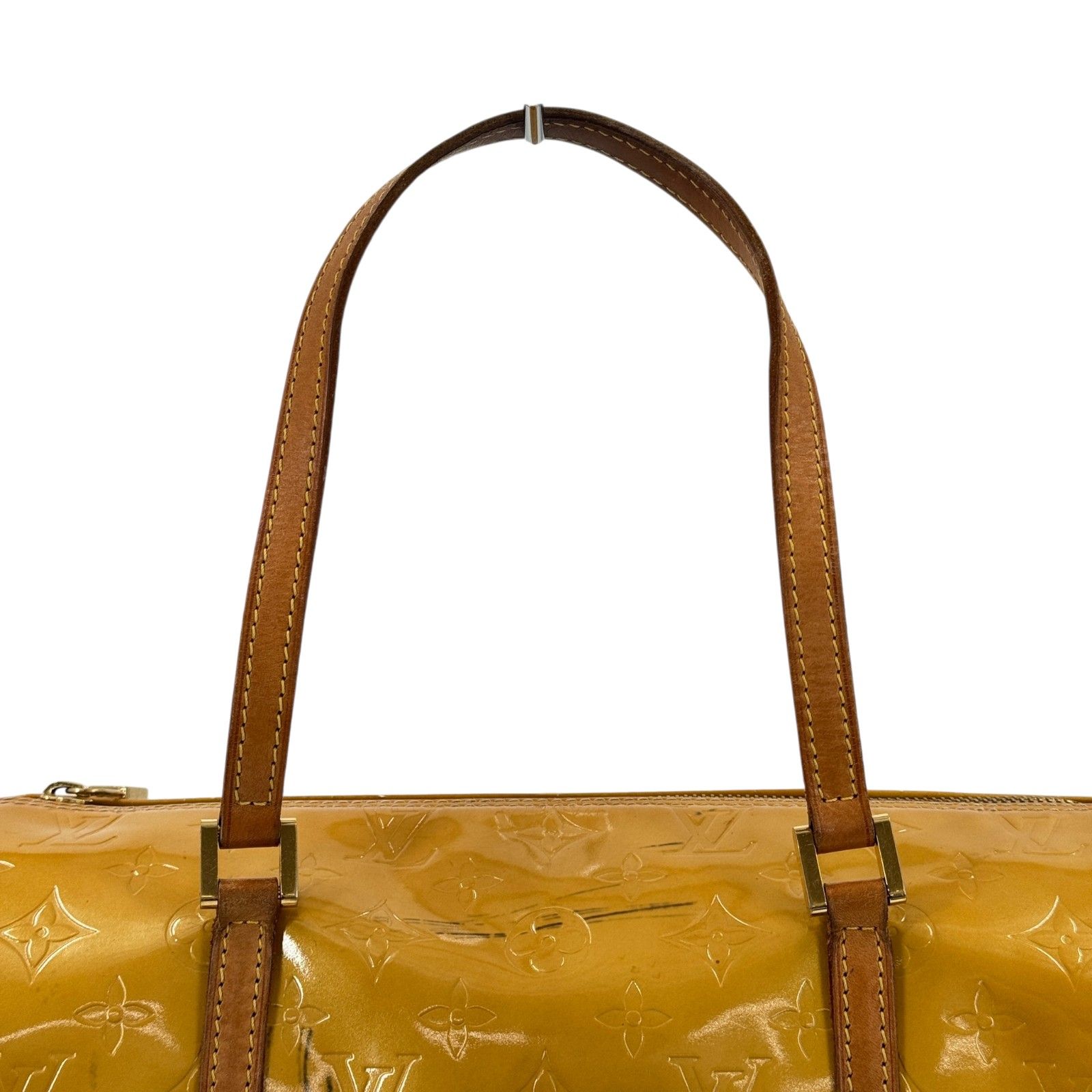 LOUIS VUITTON ベッドフォード モノグラム・ヴェルニ イエロー