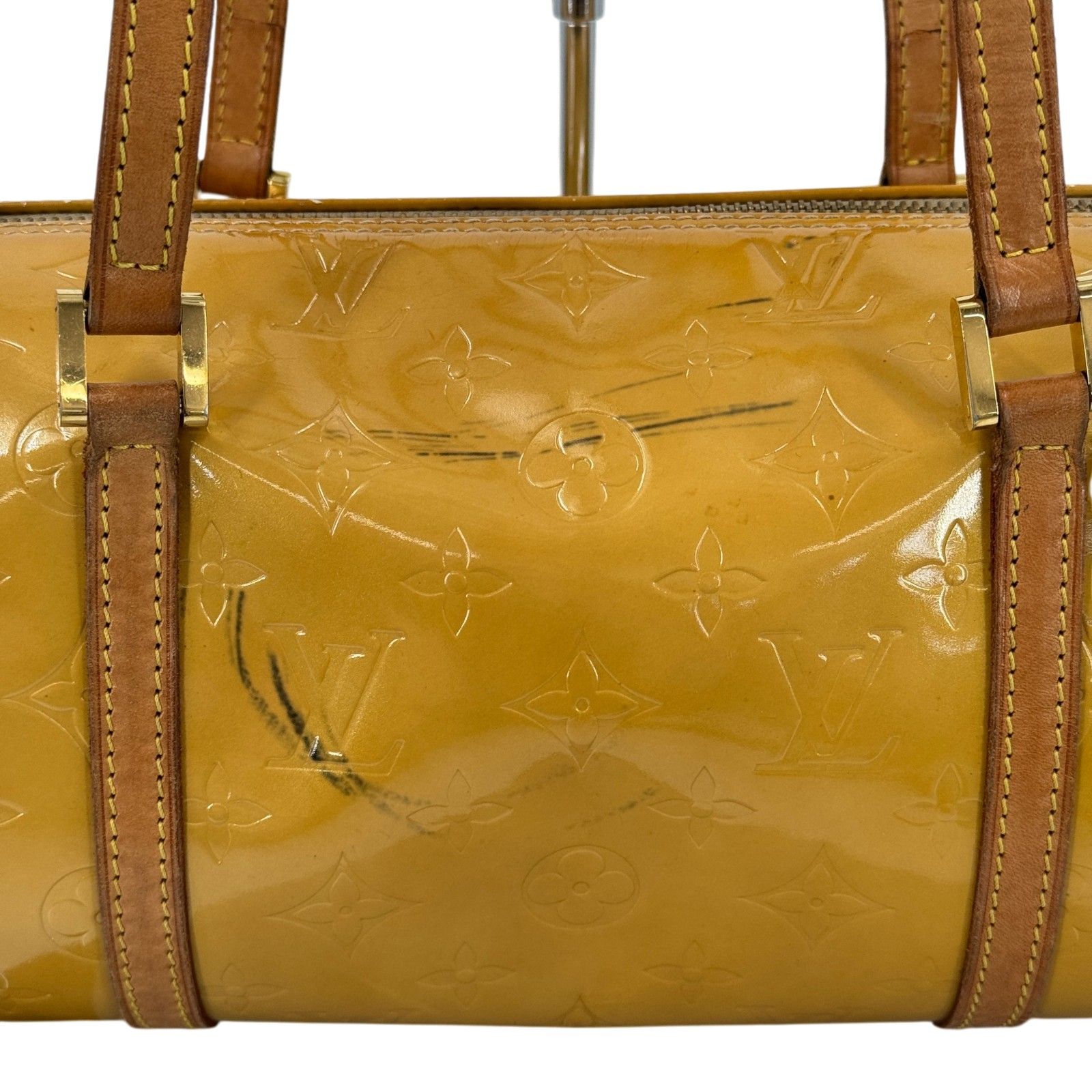 LOUIS VUITTON ベッドフォード モノグラム・ヴェルニ イエロー