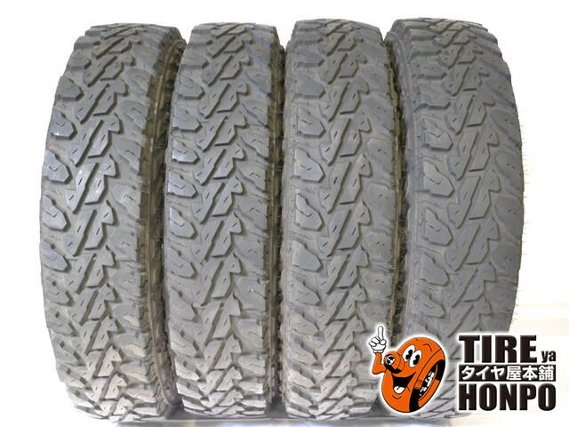 【中古 夏用】4本セット 175/80R16 91S ヨコハマ ジオランダー M/T G003 サマータイヤ 中古タイヤ