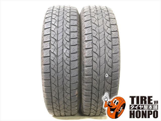 【中古 夏用】2本セット 235/65R17 108H ヨコハマ ジオランダー A/T-S サマータイヤ 中古タイヤ