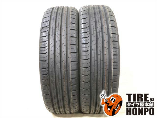 中古 夏用】2本セット 215/55R17 94V コンチネンタル コンチエコ
