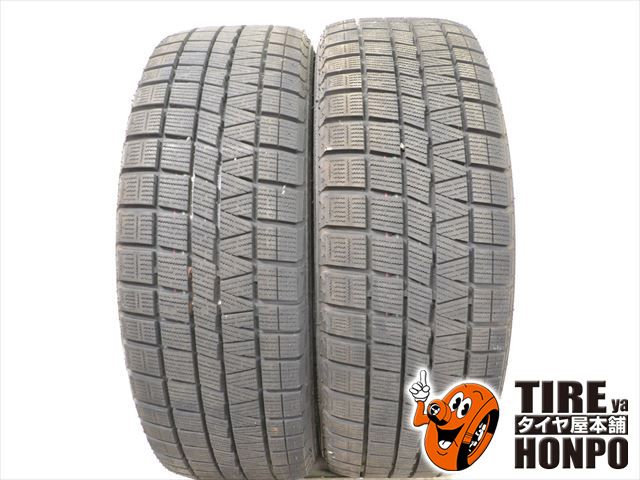 【中古 冬用】2本セット 245/45R18 100Q ナンカン CORSAFA スタッドレスタイヤ 中古タイヤ