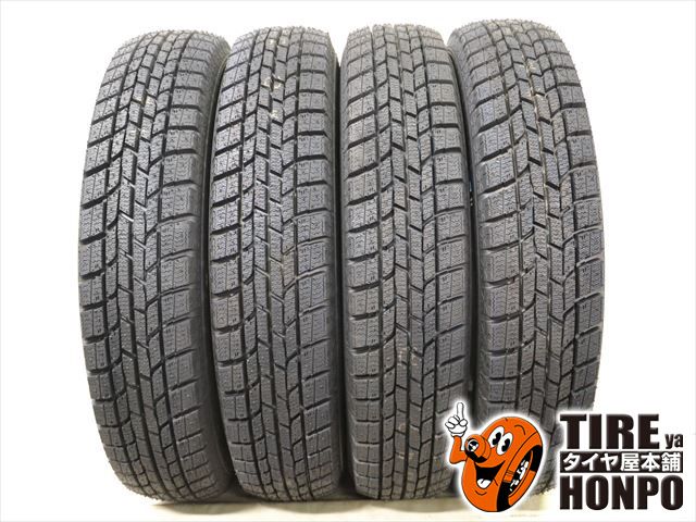 【中古 冬用】4本セット 155/80R13 79Q グッドイヤー アイスナビ6　未使用品 スタッドレスタイヤ 中古タイヤ
