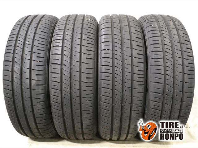 【中古 夏用】4本セット 195/55R15 85V ダンロップ エナセーブ EC204 サマータイヤ 中古タイヤ