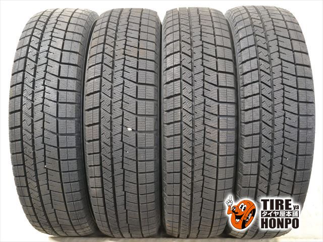 【中古 冬用】4本セット 185/60R16 86Q ダンロップ ウィンターマックス WM03 スタッドレスタイヤ 中古タイヤ