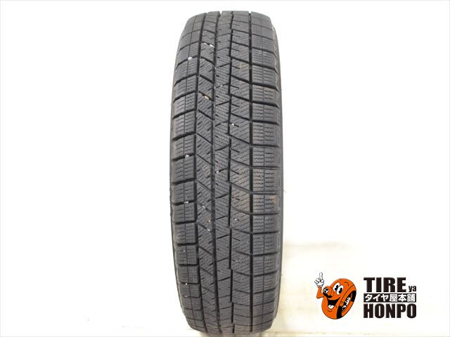 【中古 冬用】1本単品 165/55R15 75Q ダンロップ ウィンターマックス WM03 スタッドレスタイヤ 中古タイヤ