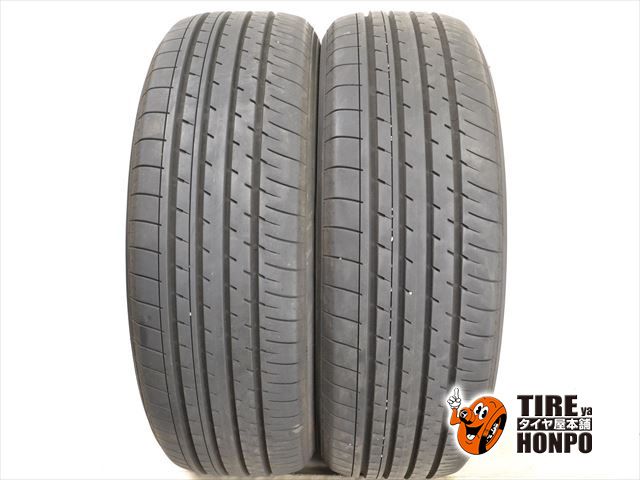 【中古 夏用】2本セット 225/50R18 95V ヨコハマ ブルーアースXT AE61 サマータイヤ 中古タイヤ
