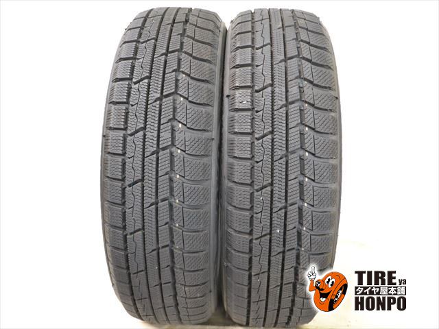 【中古 冬用】2本セット 165/55R15 75Q トーヨー ウィンタートランパスTX スタッドレスタイヤ 中古タイヤ