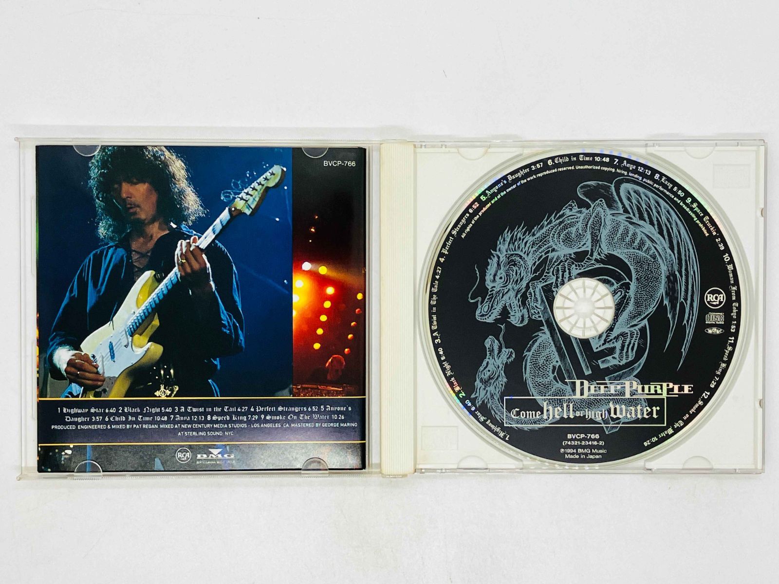 CD リッチー ブラックモア ラスト パフォーマンス イン ディープ