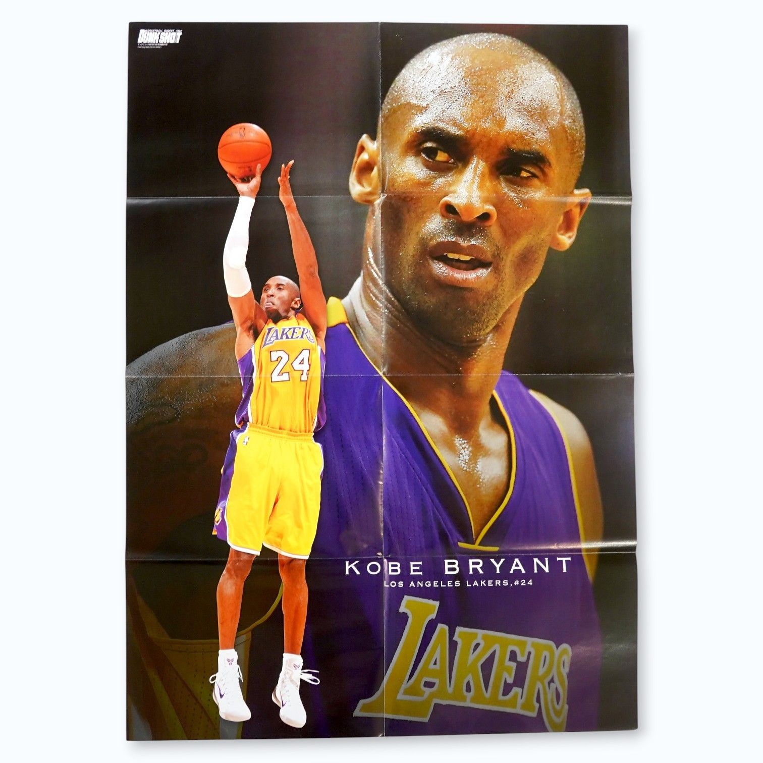 コービーブライアント デリックローズ NBA バスケ 大判両面ポスター B2