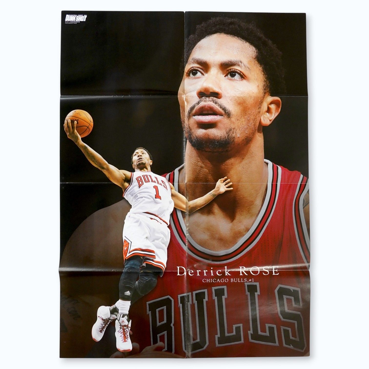 コービーブライアント デリックローズ NBA バスケ 大判両面ポスター B2