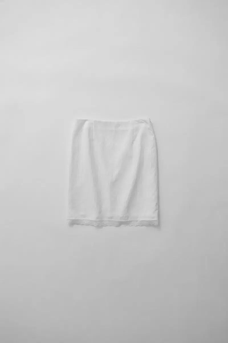 Haag ヘイグ レイス スカート ミディ丈 白s