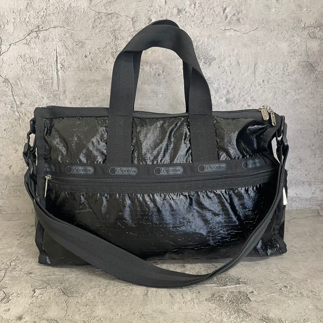 美品 LeSportsac レスポートサック 2way 旅行バッグ ボストンバッグ 