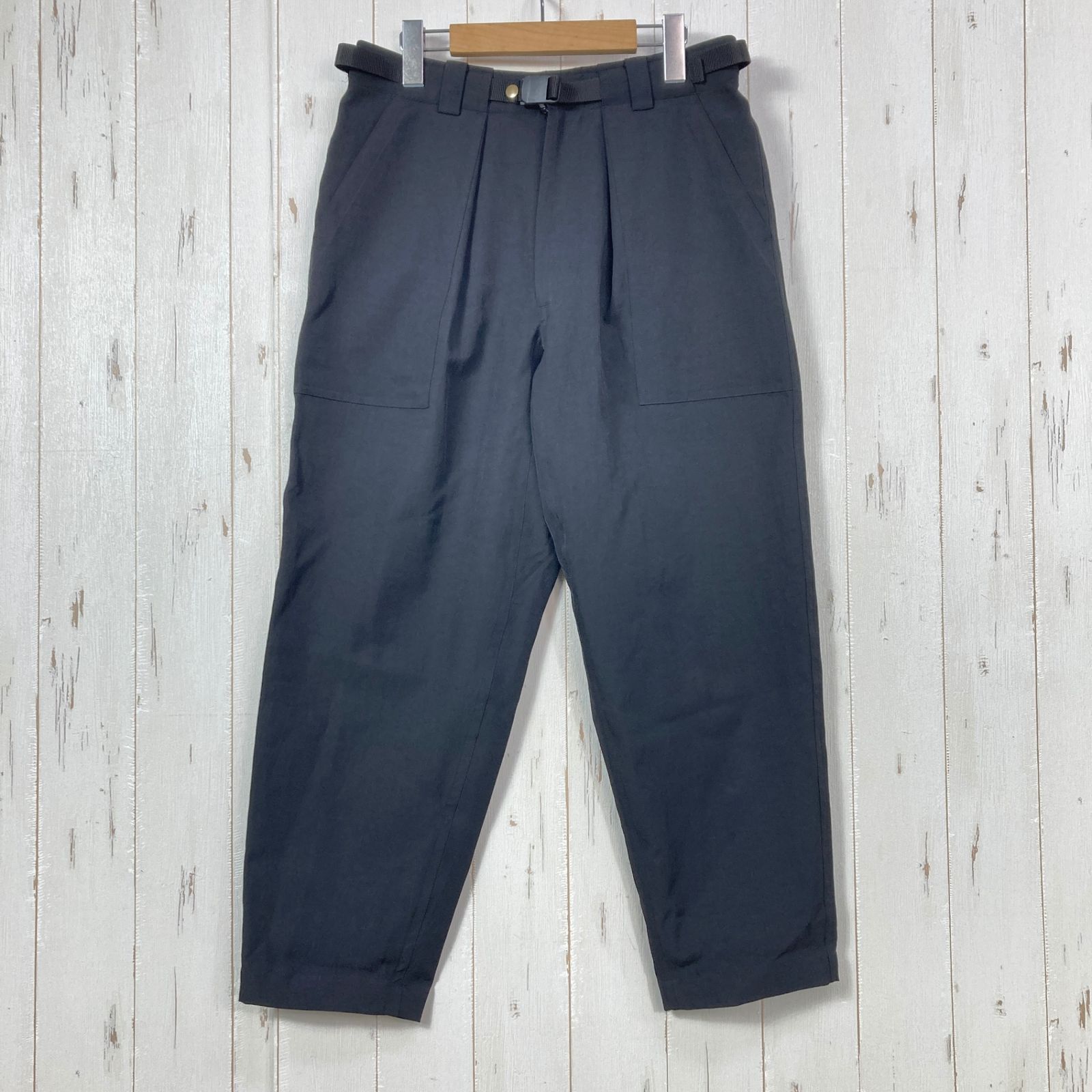✉️Men's 1 ブラック系 Rawlow Mountain Works ( ロウロウマウンテンワークス ) ハイカー ベイカー パンツ Hiker Baker Pants ポリエステル ウェア ボトムス ロングパンツ z00057933