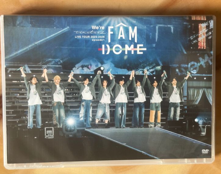 We're timelesz LIVE TOUR 2025-2026 episode 1 FAM DOME (通常盤)(3枚