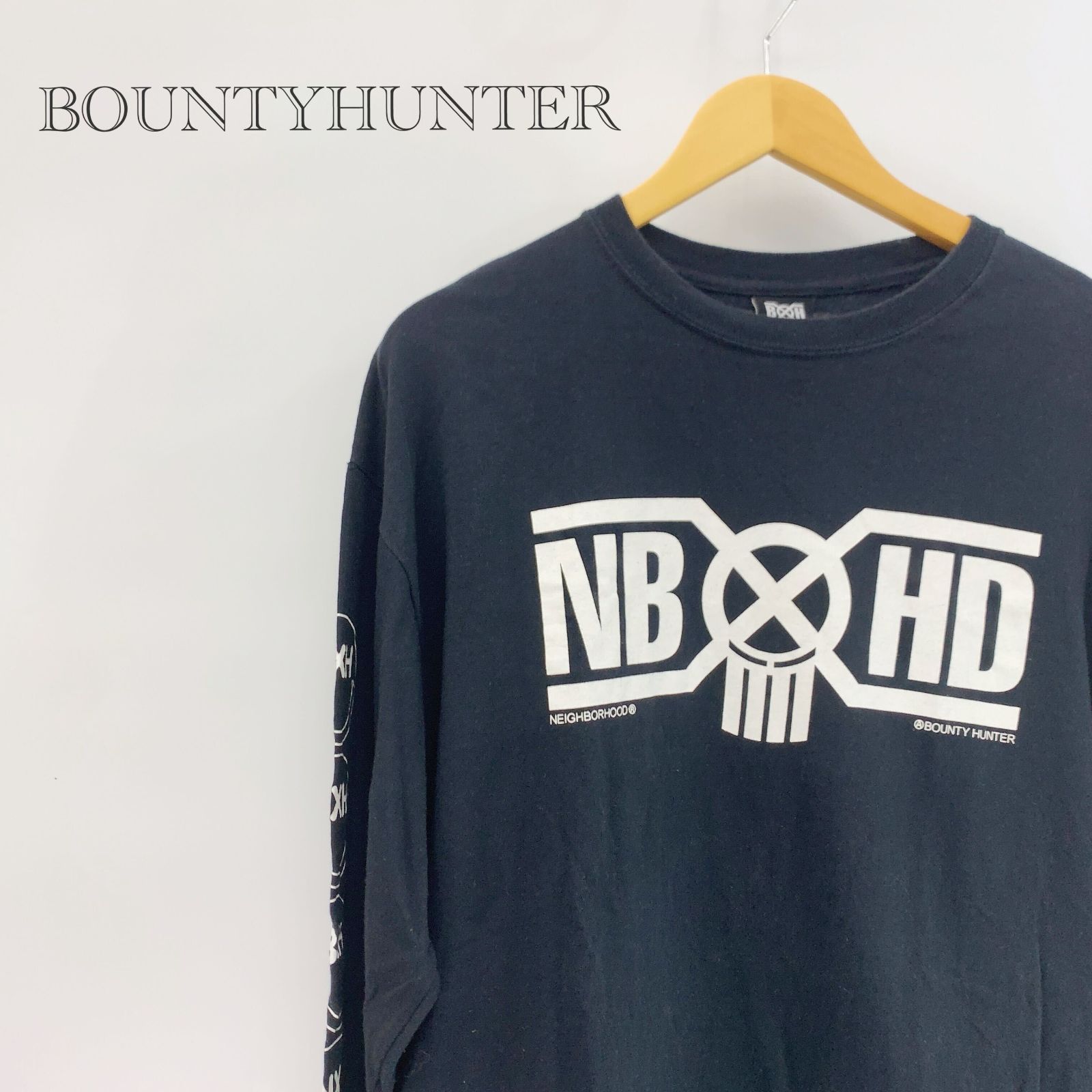 21AW BOUNTY HUNTER NEIGHBORHOOD コラボ ロング スリーブ Tシャツ