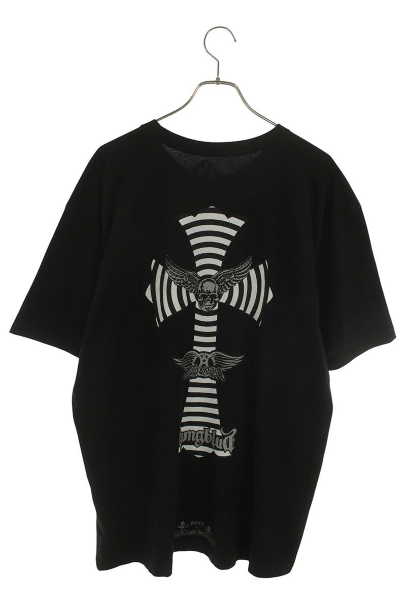 クロムハーツ CH T-SHRT LTD ヤングブラッドFOTIプリントTシャツ