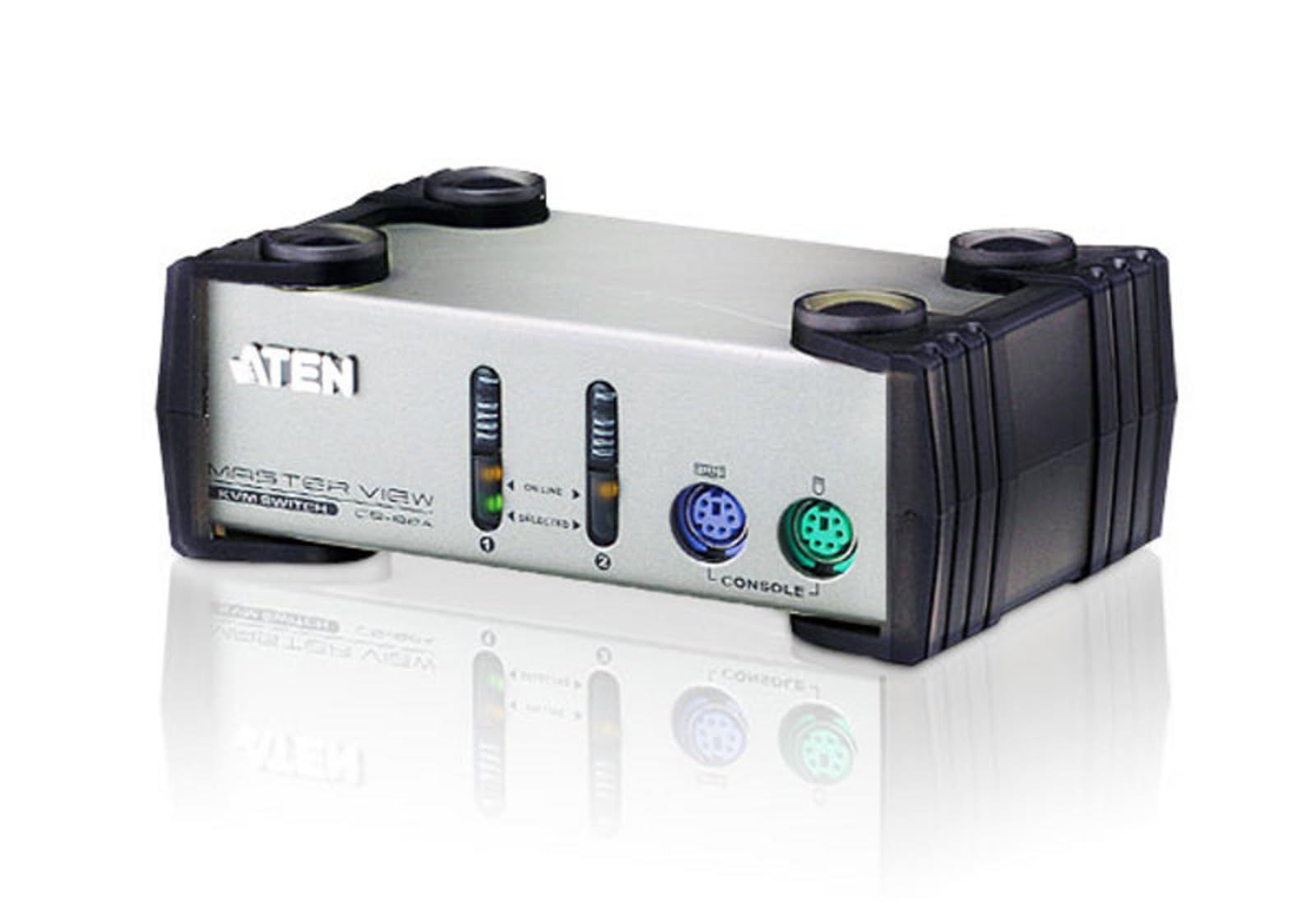新品 ATEN 2ポート PS/2 KVM CS-82A