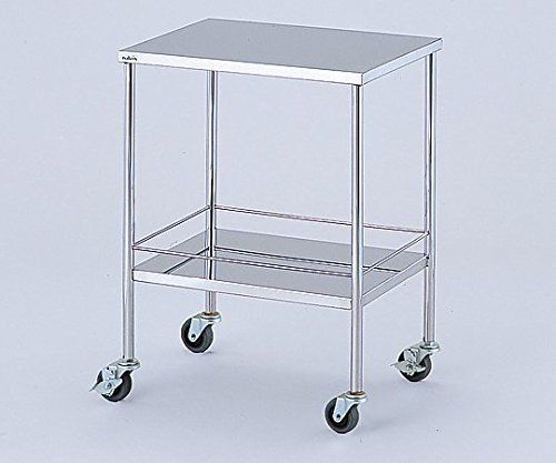 新品 ナビス エコノミー回診車(静音タイプ) 2段 450×300×800mm /8-3946-01