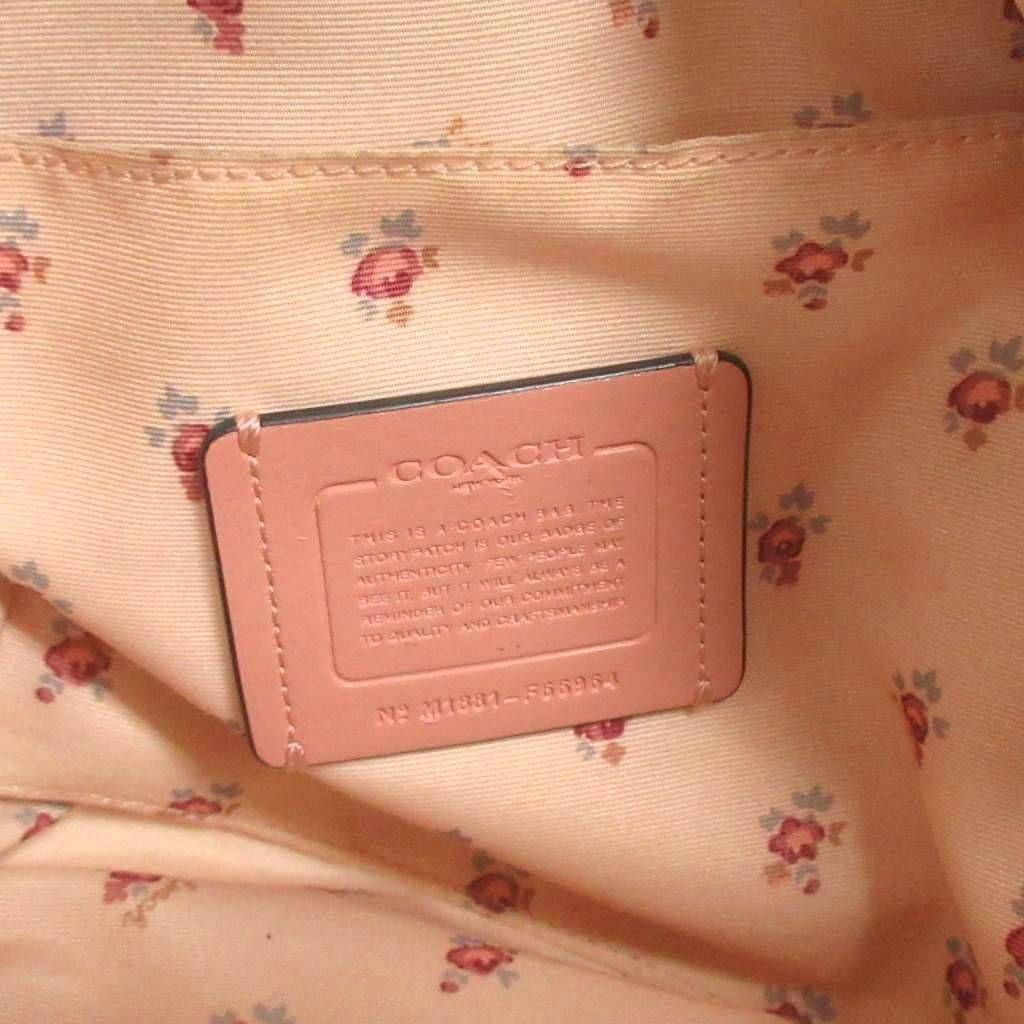 コーチ COACH デニム キャンバス レザー ミア 2WAY ショルダーバッグ