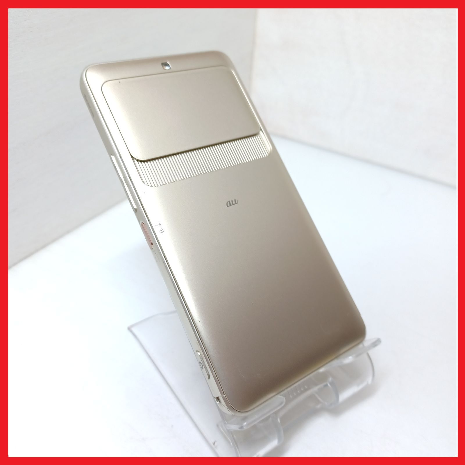 SIMフリー・4Gスマホ】au KYV43 BASIO 3 - メルカリ