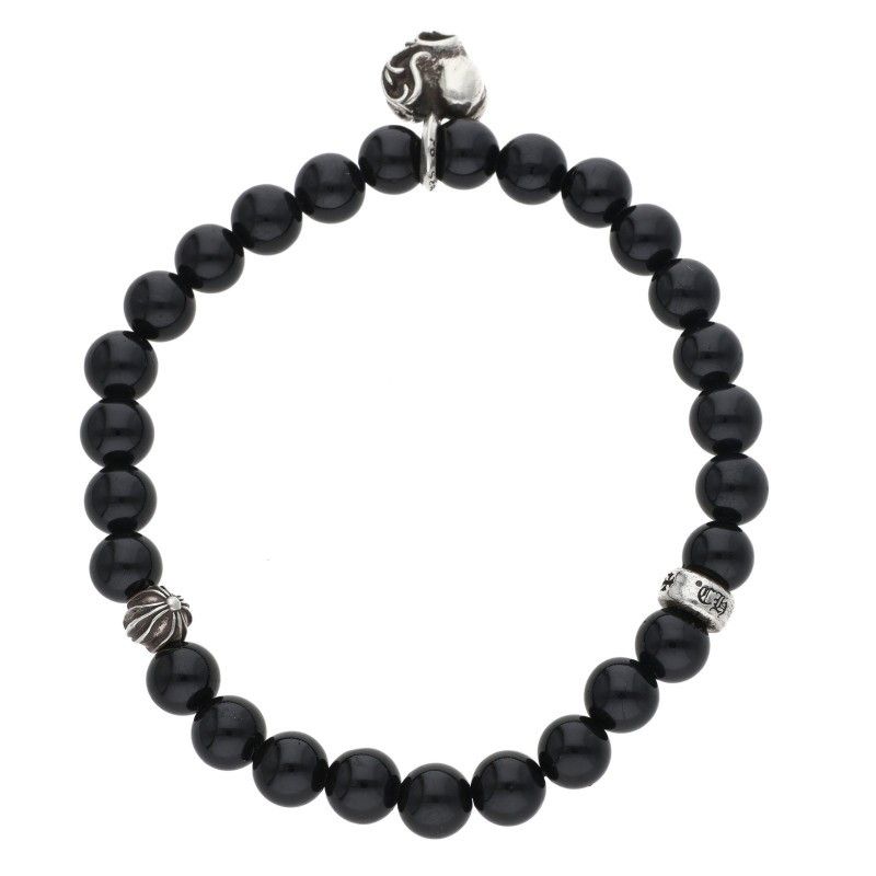 クロムハーツ 6mm BEAD/6mmビーズブレス BEAD6mmハートスタック