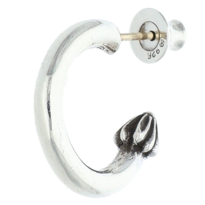 クロムハーツ プレーンフープシルバーピアス2個 クロムハーツ HOOP PLAIN/プレーンフープ シルバーピアス メンズ