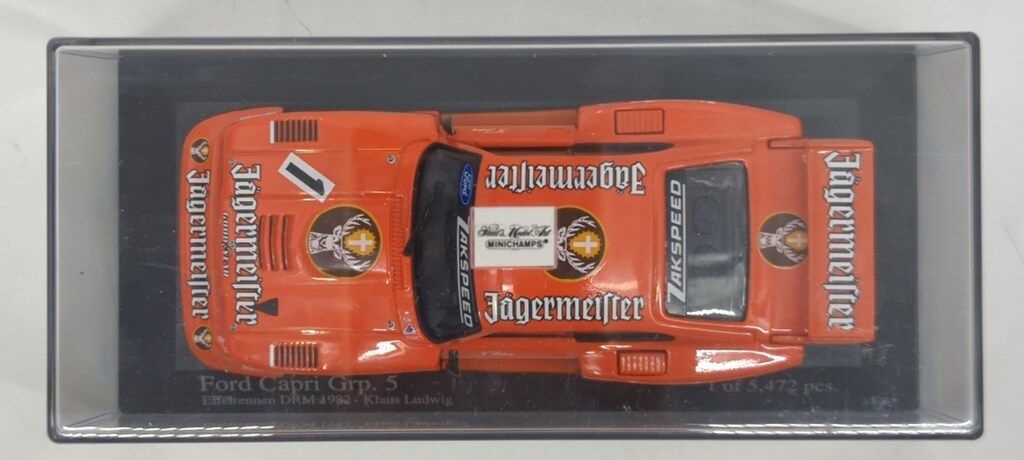 ポールズモデルアート 1/43ミニチャンプス Ford Capri Turbo Gr.5 Team