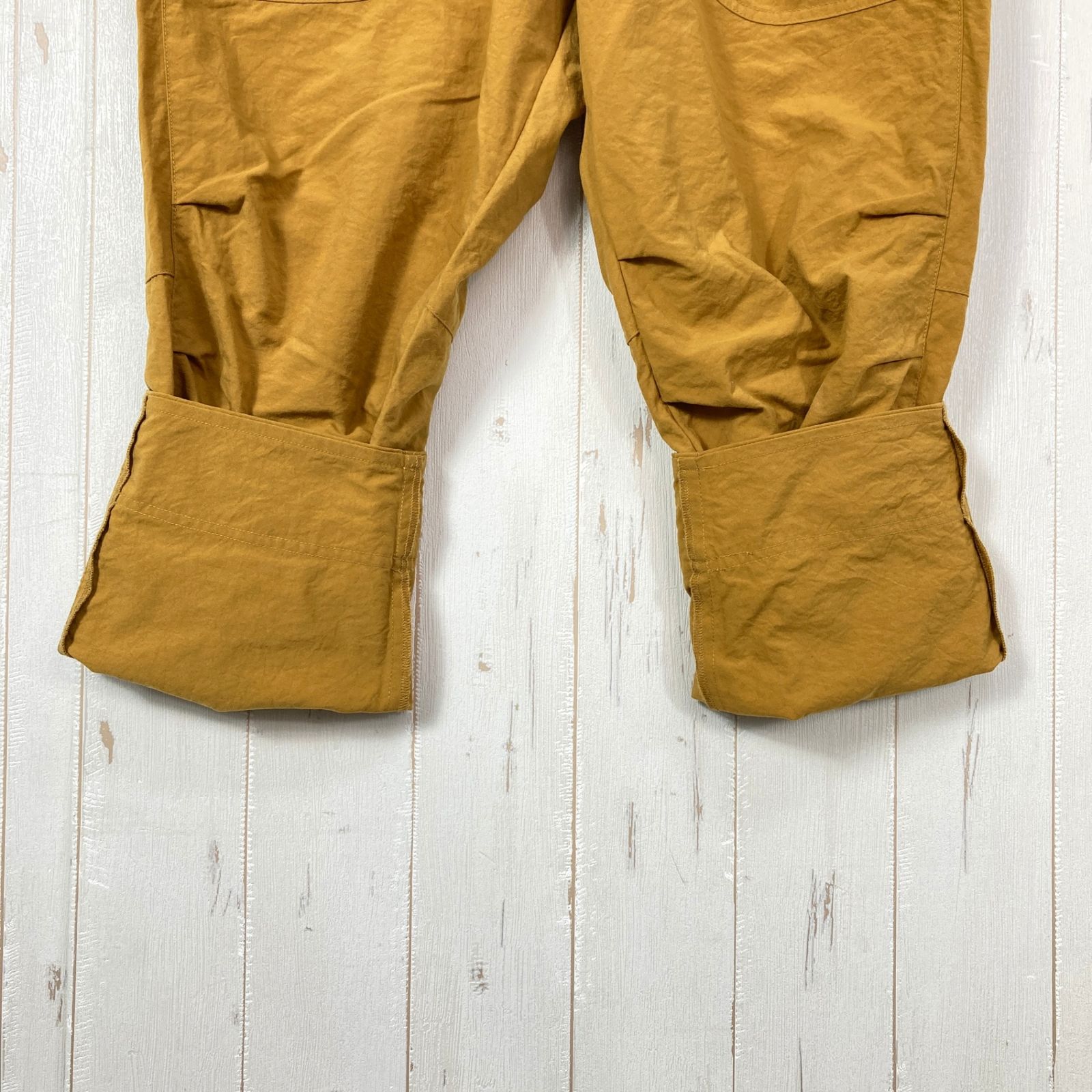 【Men's 2 イエロー系】 Axesquin Elements ( アクシーズクインエレメンツ ) ヴィンテージ ナイロン の パンツ Vintage Nylon Pants ナイロン ウェア ボトムス ロン ✉️Men's 2 イエロー系 Axesquin Elements ( アクシーズクイン