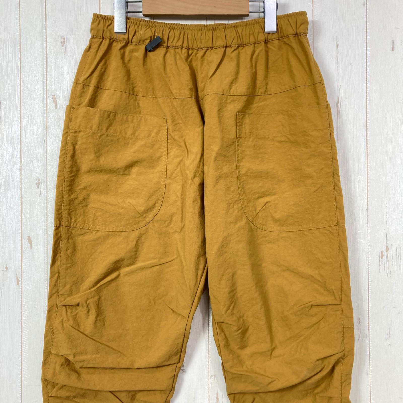 【Men's 2 イエロー系】 Axesquin Elements ( アクシーズクインエレメンツ ) ヴィンテージ ナイロン の パンツ Vintage Nylon Pants ナイロン ウェア ボトムス ロン ✉️Men's 2 イエロー系 Axesquin Elements ( アクシーズクイン