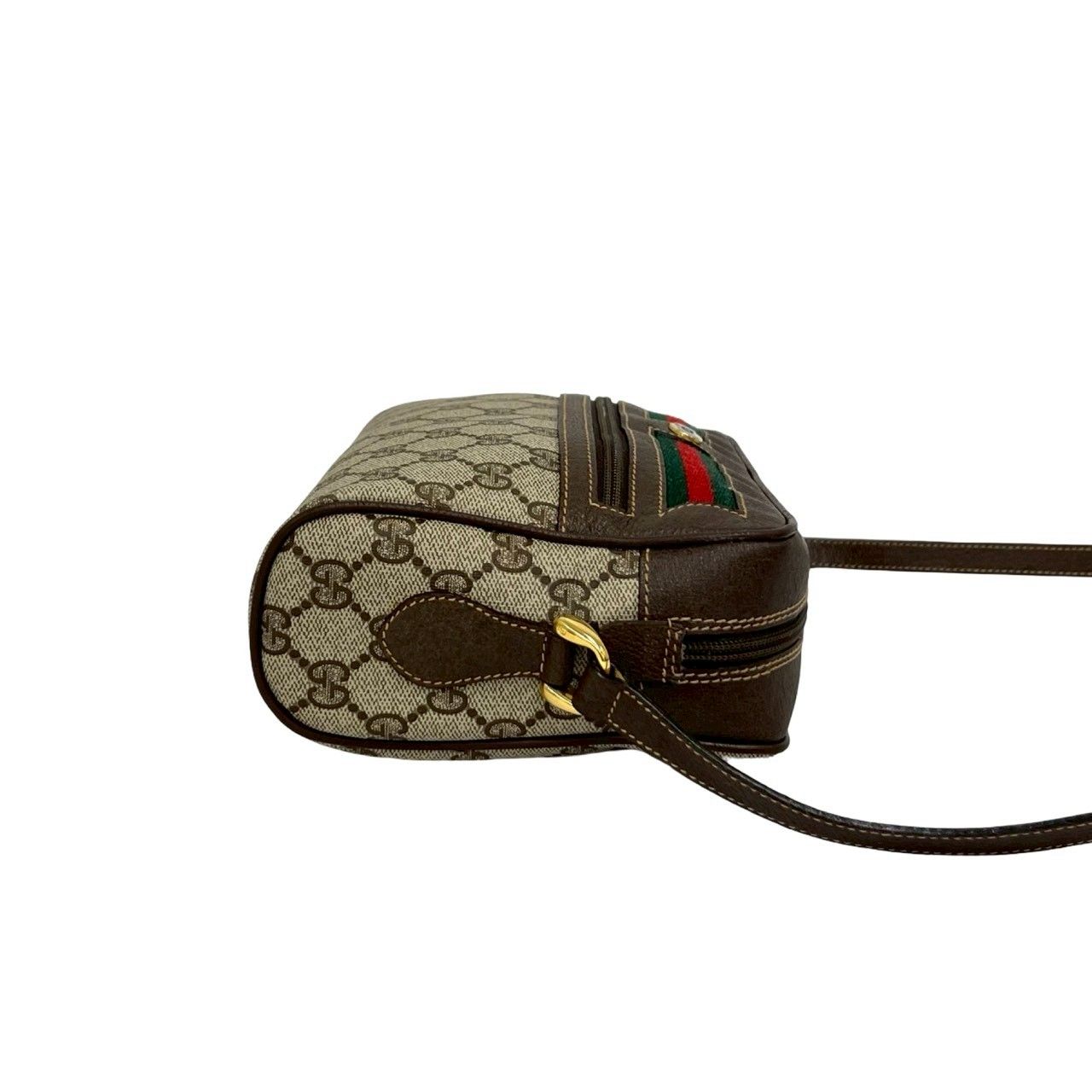 極 美品 GUCCI グッチ オールドグッチ ヴィンテージ シェリーライン GG