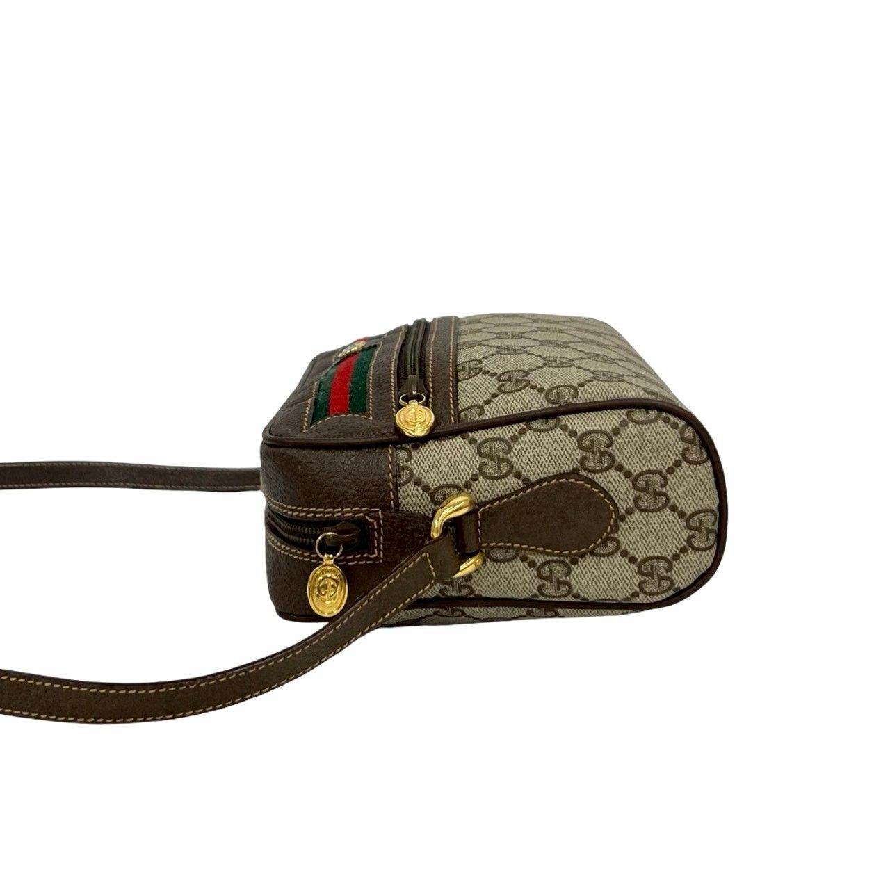 極 美品 GUCCI グッチ オールドグッチ ヴィンテージ シェリーライン GG