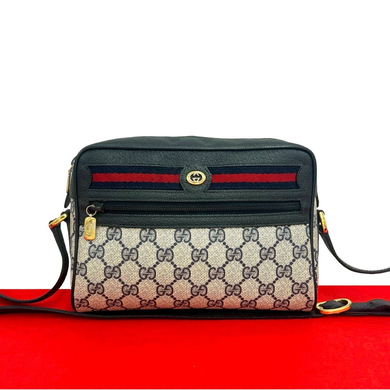 極 美品 GUCCI グッチ オールドグッチ ヴィンテージ シェリーライン GG 極 美品 GUCCI グッチ オールドグッチ ヴィンテージ シェリーライン GG