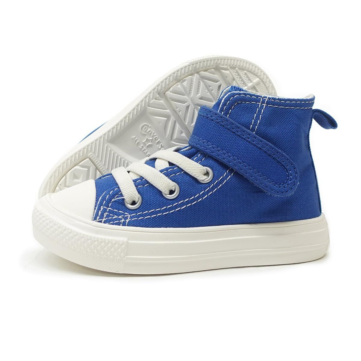 新品 [コンバース] スニーカー チャイルド オールスター ライト Ｖ－１ ＨＩ キッズ ブルー 15.0 cm