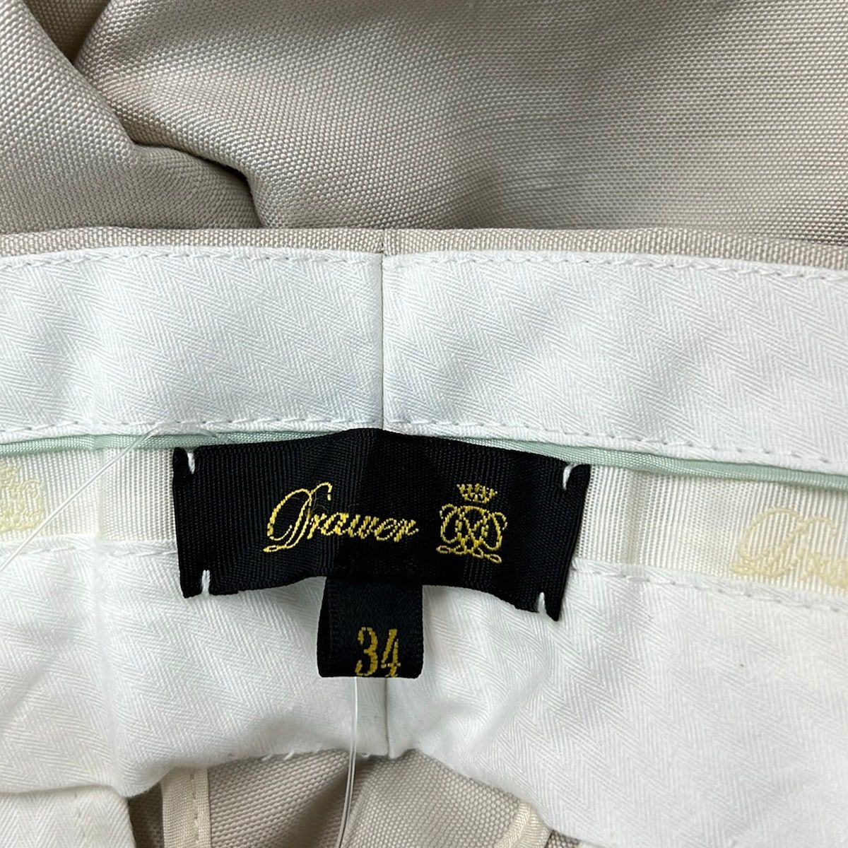 Drawer(ドゥロワー) パンツ サイズ34 S レディース美品 - ベージュ