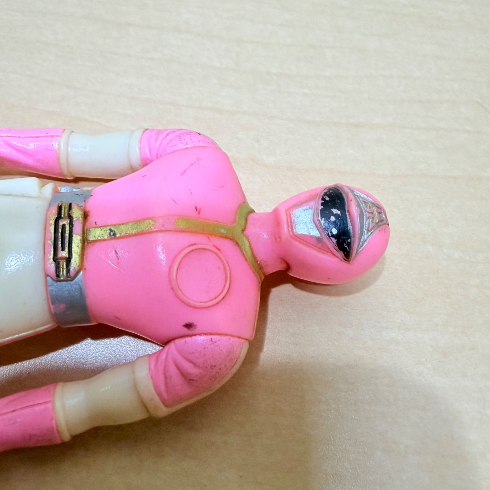 科学戦隊ダイナマン ダイナピンク ポピー ソフビ 当時物 レトロ - メルカリ