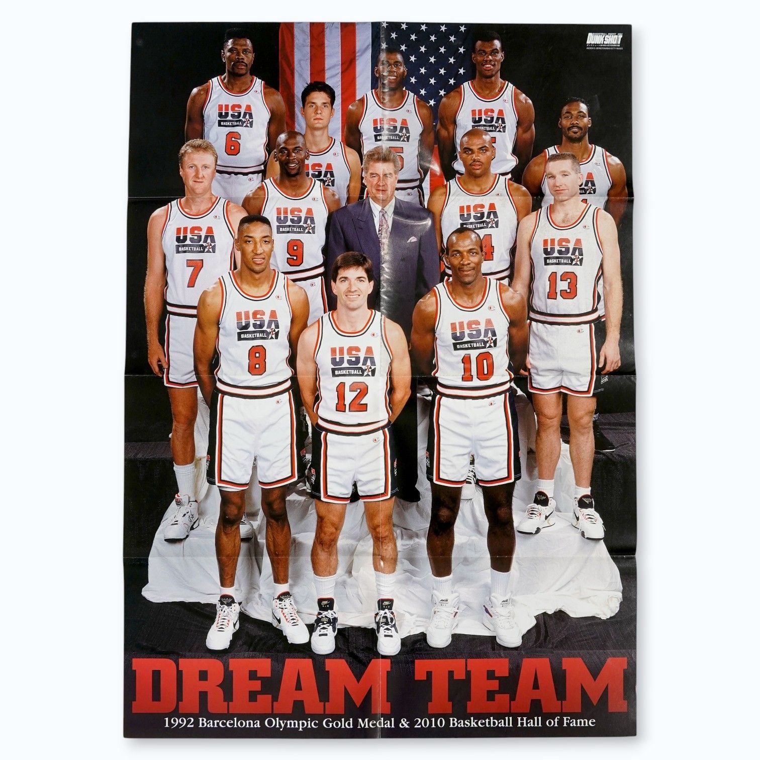 ドリームチーム NBA バスケ 大判両面ポスター B2 DUNK SHOOT - メルカリ