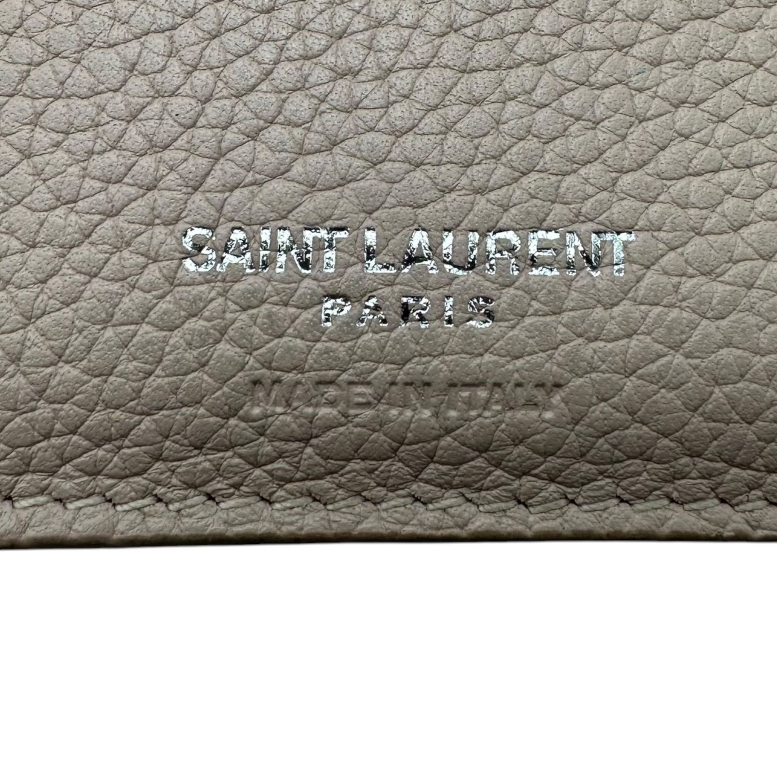 SAINT LAURENT PARIS サックドジュール グレー 長財布 SAINT LAURENT PARIS『サック ドゥ ジュール ウォレット』