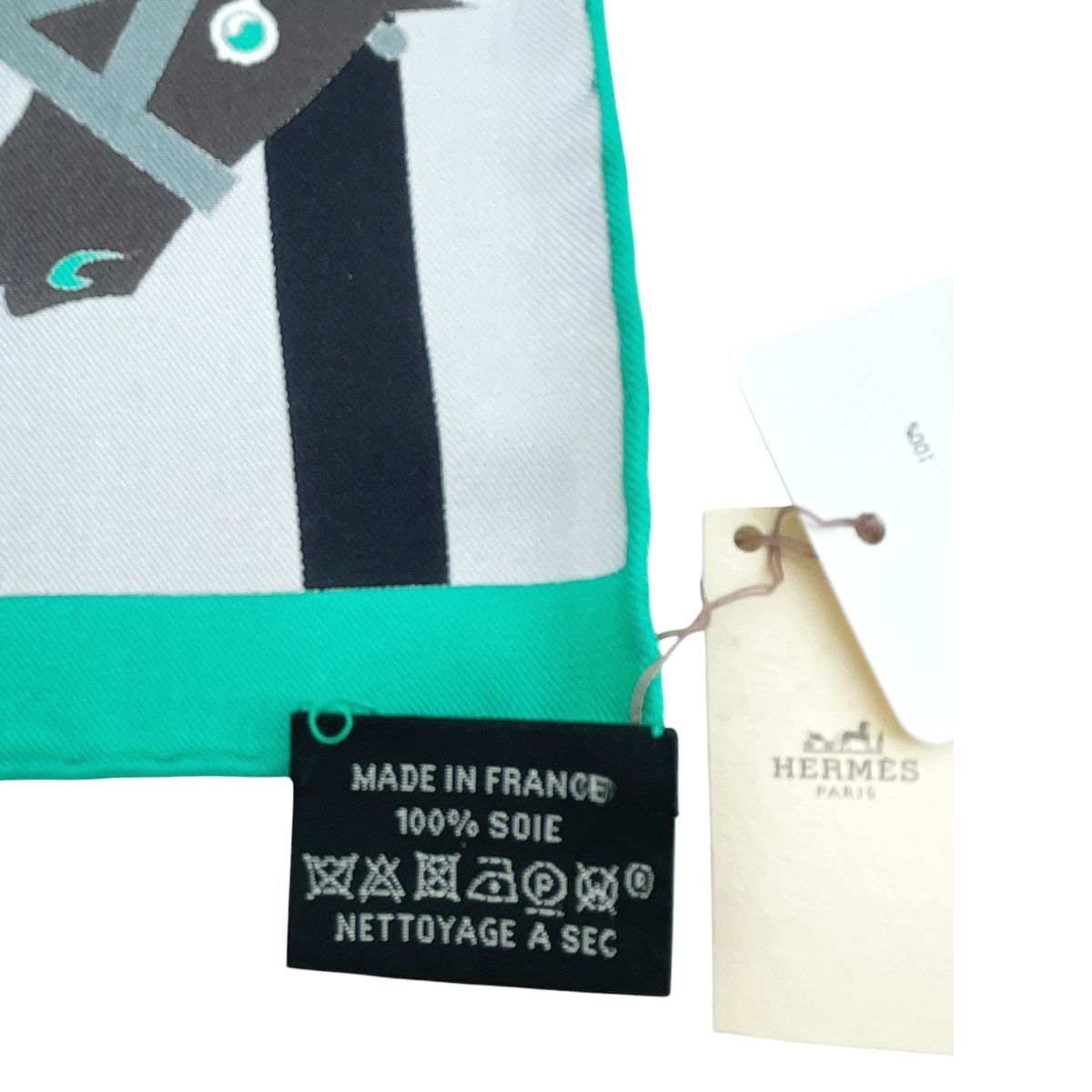 【未使用タグ付き】HERMES　エルメス　カレ45　ロボカバール ガヴロッシュ 中古】 HERMES エルメス カレ45 ガヴロッシュ ROCABAR ロカバール