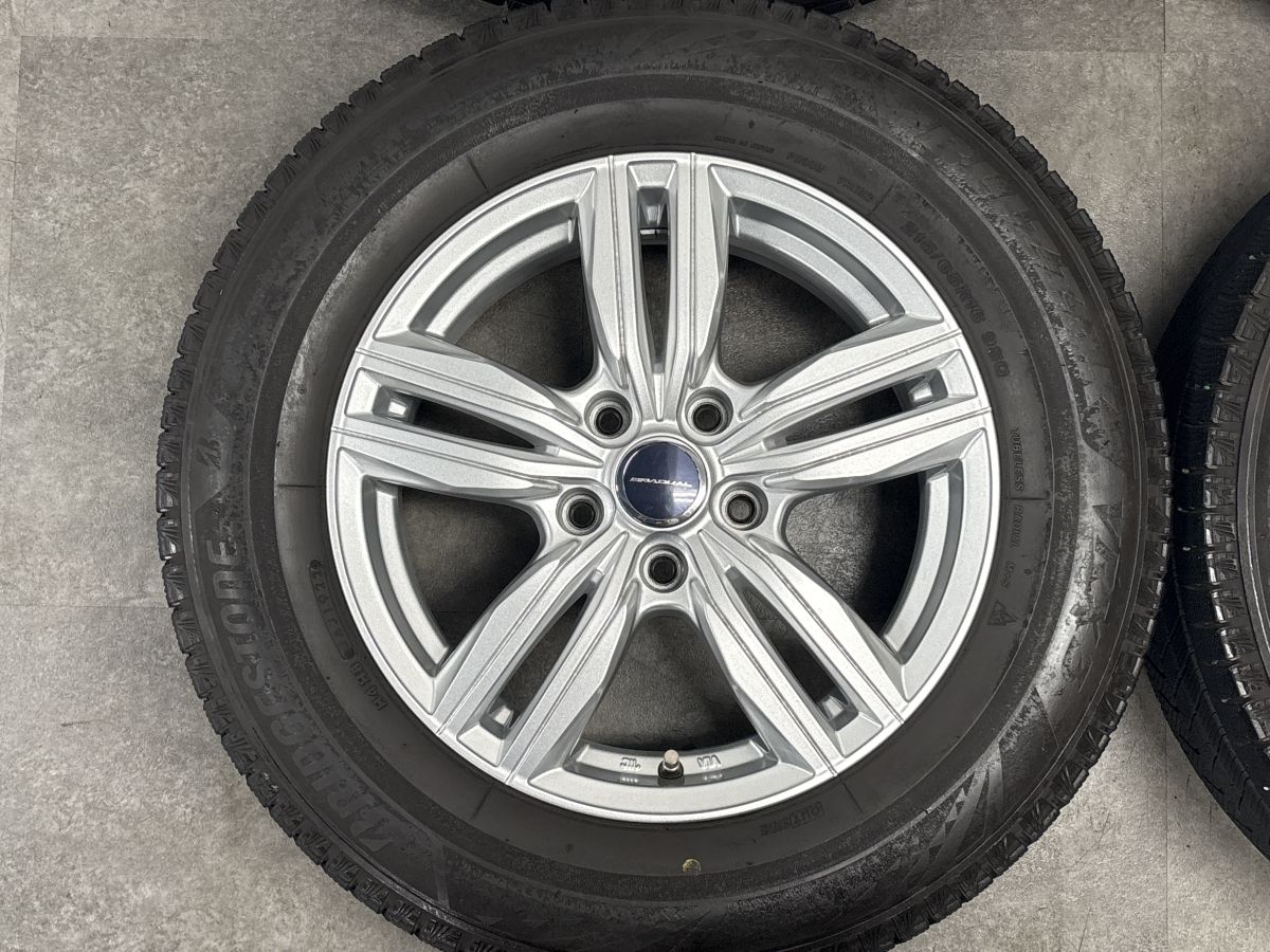 バリ溝 VRX3付 美品】WEDS GRADUAL 16in 6.5J +40 PCD114.3 