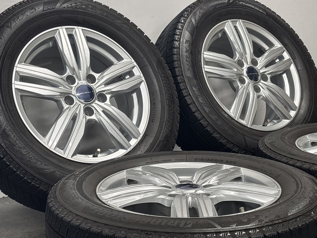 バリ溝 VRX3付 美品】WEDS GRADUAL 16in 6.5J +40 PCD114.3 