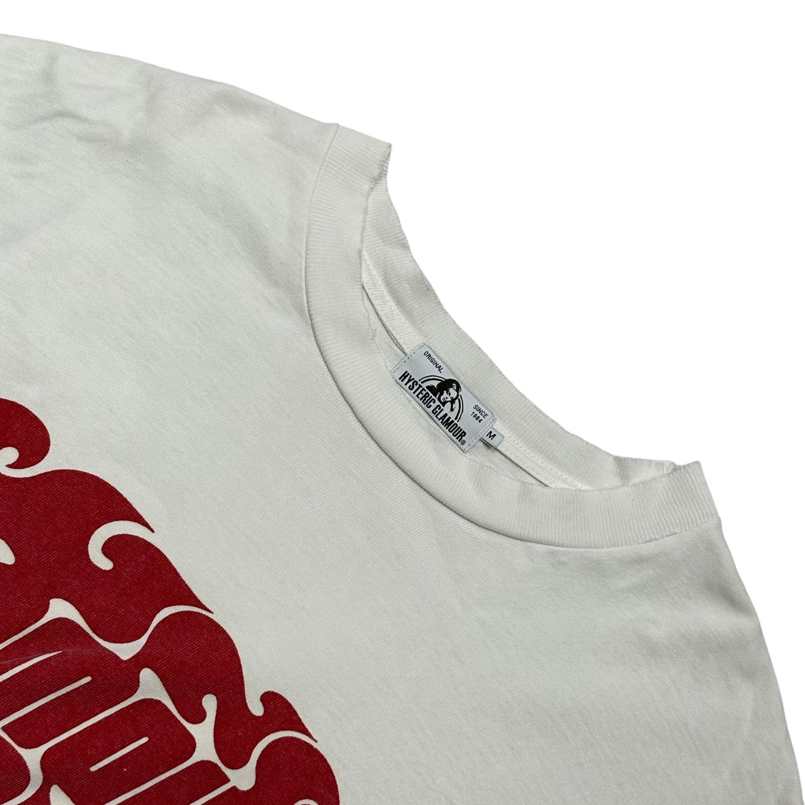 HYSTERIC GLAMOUR(ヒステリックグラマー) 18SS Fire Logo long tee