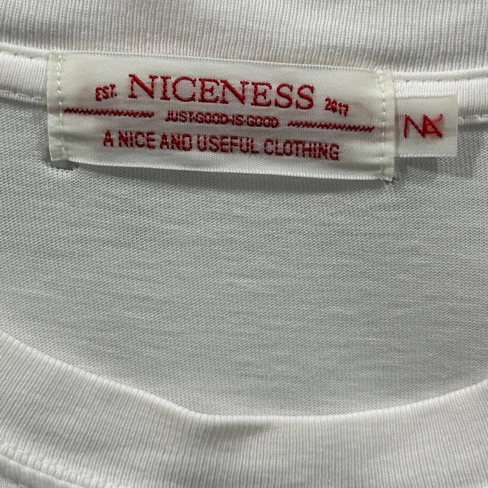 NICENESS(ナイスネス) GRATEFUL TEE ロゴ 半袖 Tシャツ NN-J03S20 M