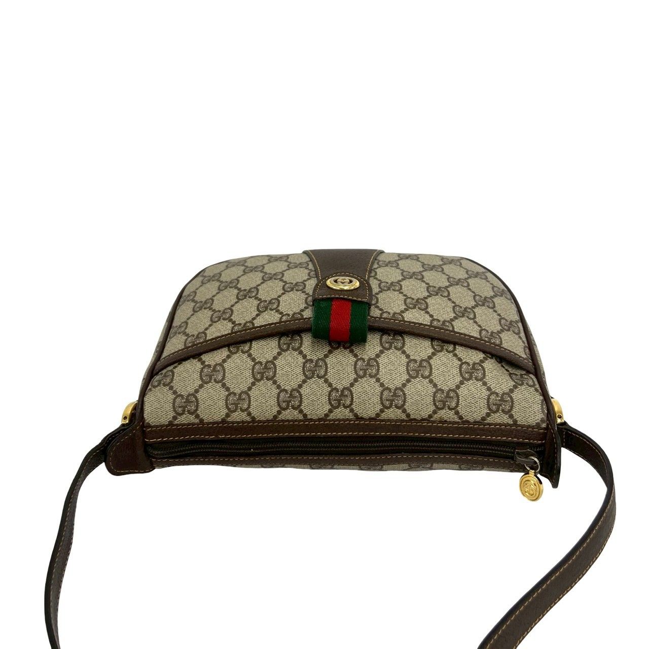 極 美品 GUCCI グッチ オールドグッチ ヴィンテージ シェリーライン GG