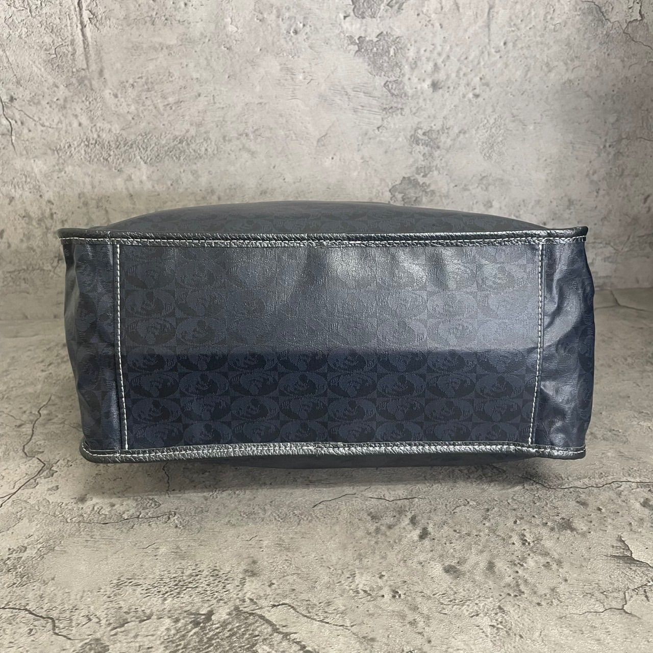 未使用級 A4収納可能 PELLE BORSA ペレボルサ トートバッグ 肩がけ 