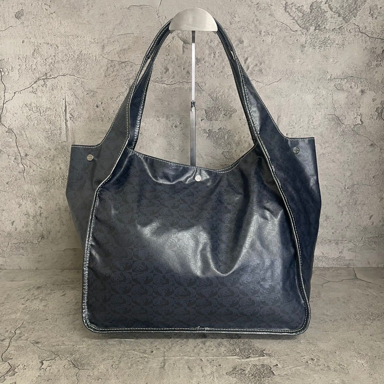 未使用級 A4収納可能 PELLE BORSA ペレボルサ トートバッグ 肩がけ 