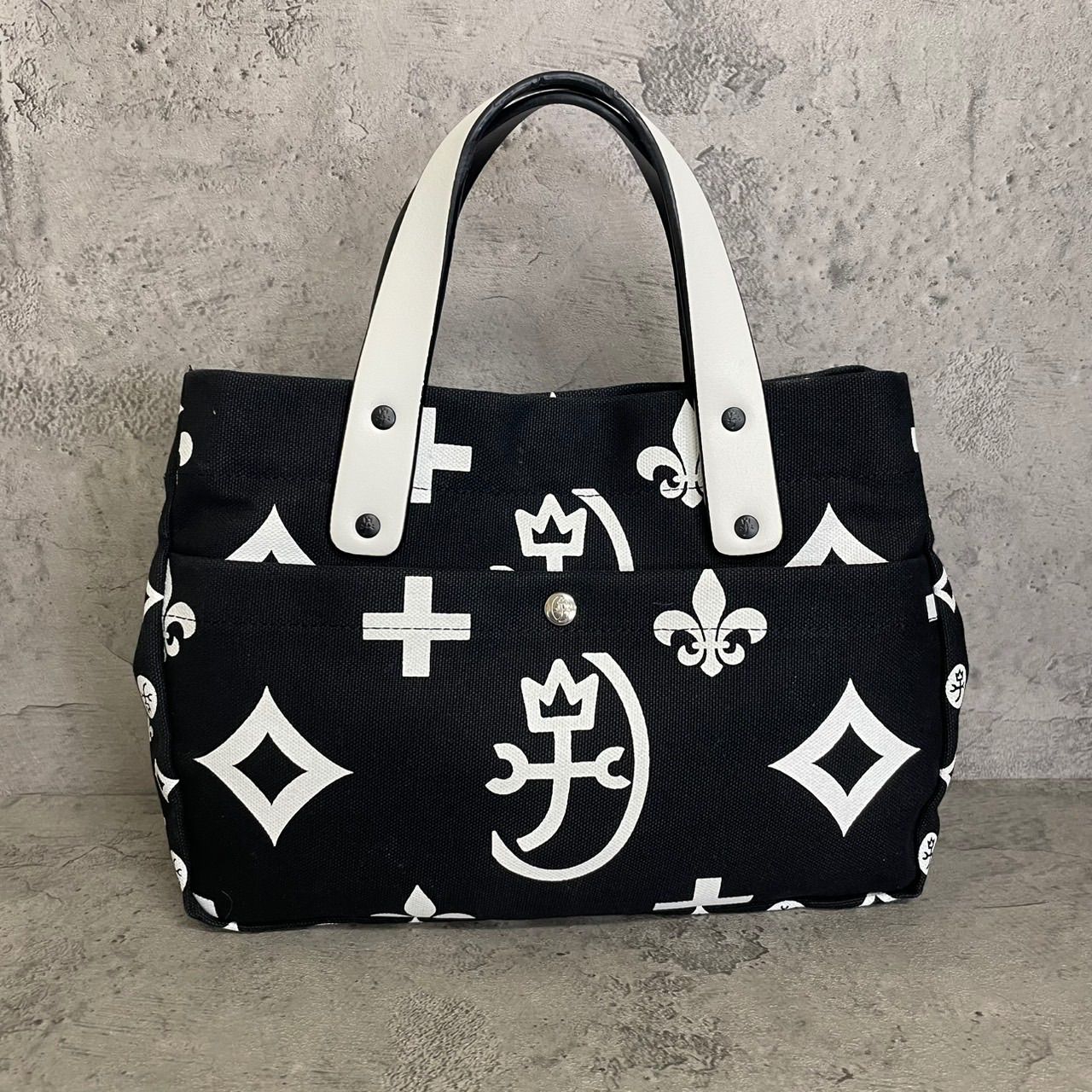 極美品 CASTELBAJAC カステルバジャック トートバッグ ハンドバッグ 総 